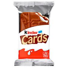 Печиво Kinder Cards 25,6г mini slide 1