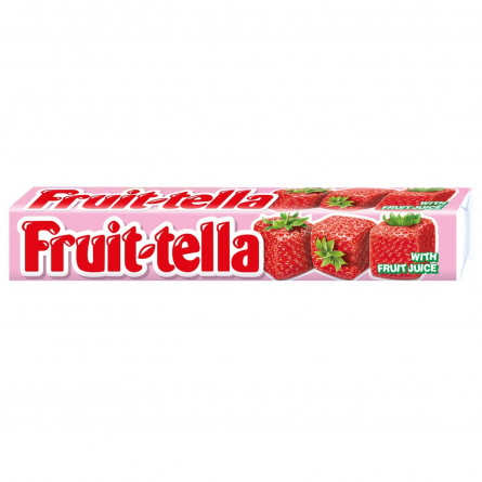 Цукерки жувальні Fruittella Полуниця 41г
