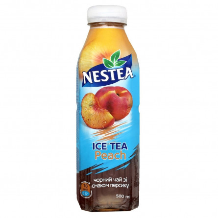 Чай холодный черный Nestea персик 0,5л