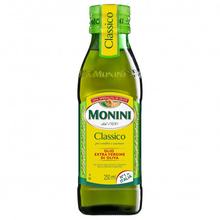 Масло оливковое Monini Extra Virgin первого холодного отжима 250мл
