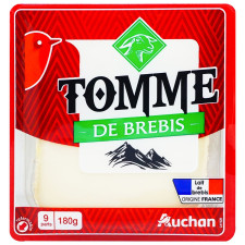 Сир Ашан Tomme овечий 180г mini slide 1
