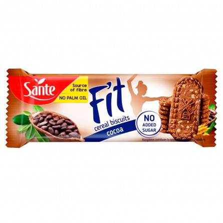 Печенье Sante зерновое с какао 50г slide 1