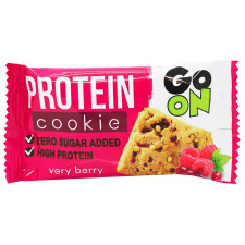 Печиво Go on nutrition білкове з фруктами 50г mini slide 1