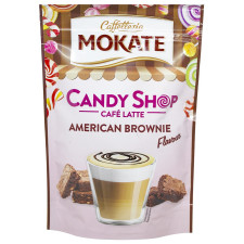 Кофейный напиток Mokate Candy Shop American Brownie Латте розчинний 110г mini slide 1