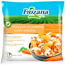 Овощная смесь Frozana для жарки по-деревенски 400г mini slide 1