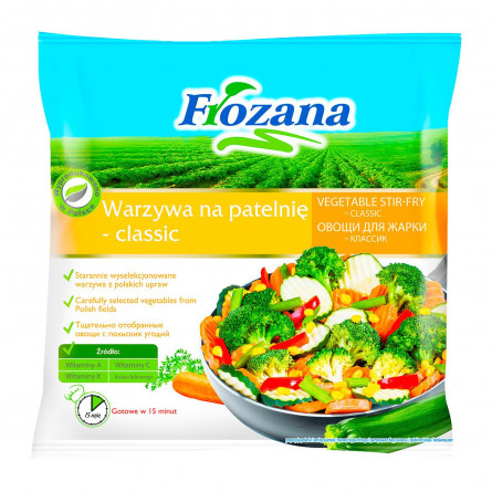 Овощная смесь Frozana Овощи для жарки классические 400г
