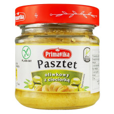 Паштет Primavika оливковий з нутом 160г mini slide 1
