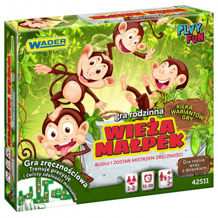 Игра Wader Play & Fun Башня обезьян