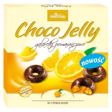 Мармелад Pomorzanka Choco Jelly апельсиновий в шоколаді 175г mini slide 1
