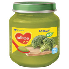 Пюре овочеве Milupa Броколі 125г mini slide 1