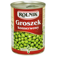 Горошок Rolnik зелений консервований 400мл mini slide 1
