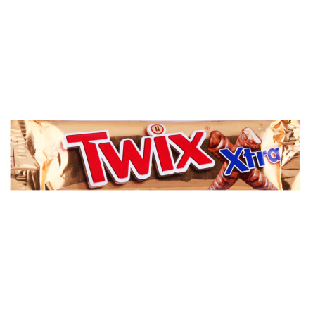 Батончик Twix у молочному шоколаді 75г