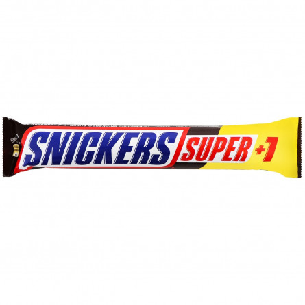Батончик Snickers Super+1 шоколадний 112,5г