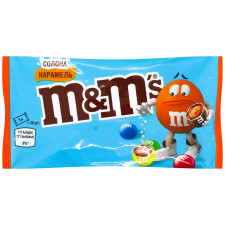 Драже MM`s Salted Caramel с молочным шоколаде в разноцветной глазурью 36г mini slide 1