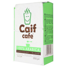 Кава Caif Cafe Arabica Exclusive Blend смажена мелена 250г mini slide 1
