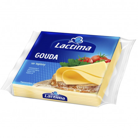Сыр плавленый Lactima Гауда ломтики 36,2% 130г