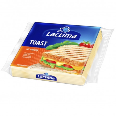 Сыр Lactima Тост плавленый ломтики 36,2% 130г