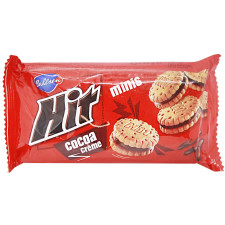 Печиво Bahlsen Hit minis двошарове зі смаком какао 130г mini slide 1