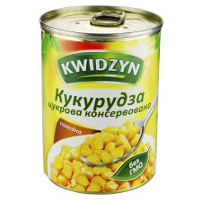Кукуруза консервированная Kwidzyn 400г mini slide 1