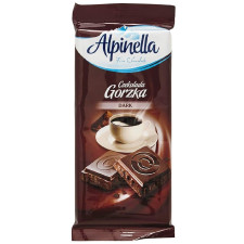 Шоколад черный Alpinella 90г mini slide 1