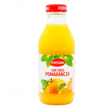 Сок Fortuna апельсиновый без сахара 0,3л