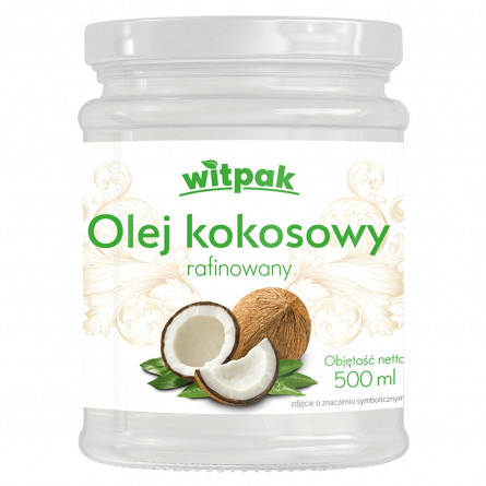 Масло Witpak кокосовое рафинированное 0,5л