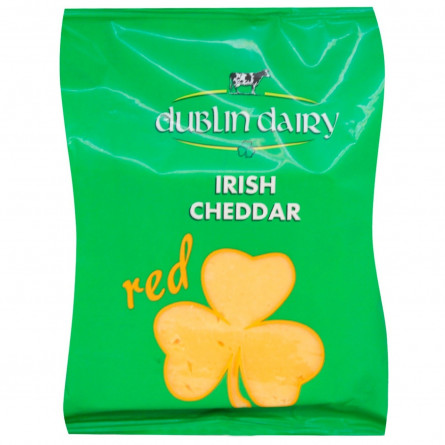 Сир Dublin Dairy чеддер червоний сичужний зрілий сир 48% 200г