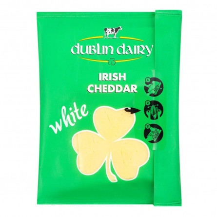 Сир Dublin Dairy твердий білий сичужний сир скибочками 48% 150г