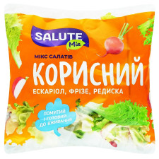 Салат Salute Микс эскариол, фризе, редиска 120г mini slide 1