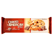 Печиво Bogutti in American Style з шоколадною крихтою 135г mini slide 1