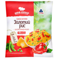 Овочева суміш Рудь Золотий рис заморожена 400г mini slide 1