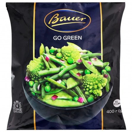 Смесь Bauer Go Green овощная замороженная 400г