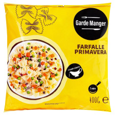 Паста Garde Manger Farfalle Primavera замороженная 400г mini slide 1