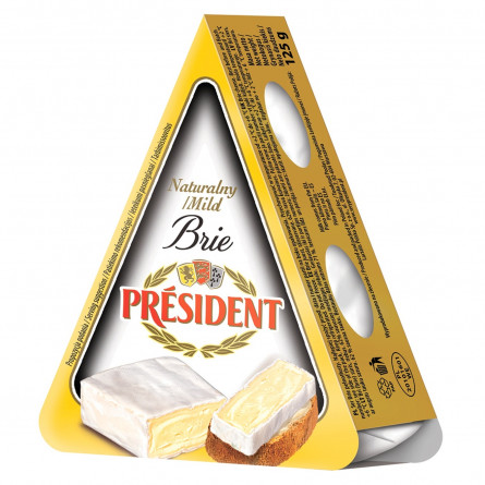 Сыр President Brie мягкий 60% 125г slide 1