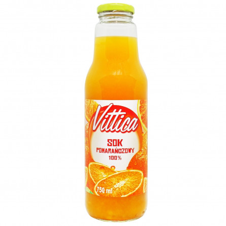 Сок Vittica апельсиновый 100% 750мл slide 1