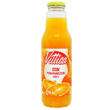 Сік Vittica апельсиновий 100% 750мл mini slide 1