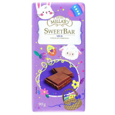 Шоколад Millato Sweet bar молочный 90г mini slide 1