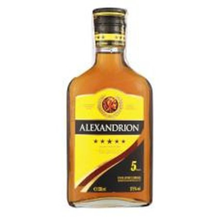 Напиток алкогольный Alexandrion 5 звезд 37.5% 200мл