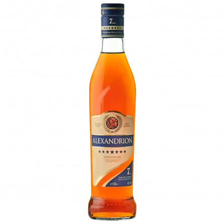Напиток алкогольный крепкий Alexandrion 7 звезд 40% 0,5л