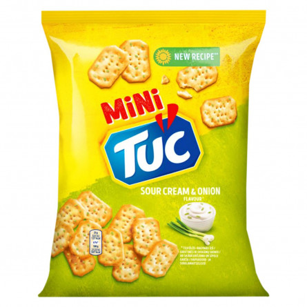Крекер Tuc Mini смак сметана з цибулею 100г