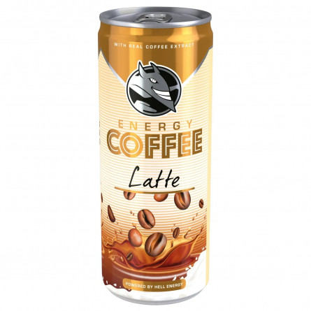 Кофе холодный HELL Energy Coffee Latte 250мл
