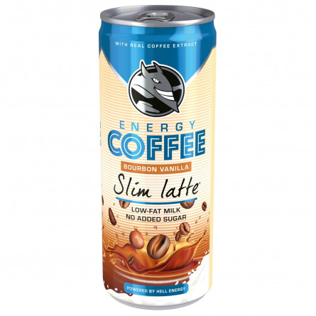 Кофе холодный Hell Energy Coffee Slim Latte 250мл slide 1