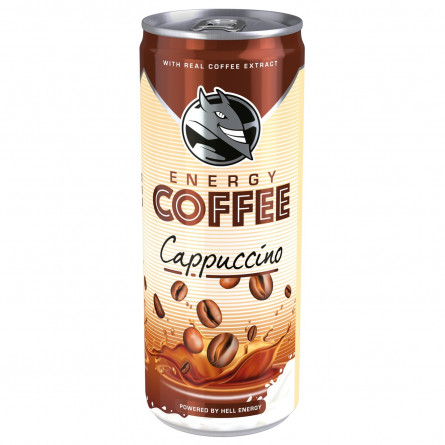 Кава холодна HELL Energy Coffee Cappuccino 250мл