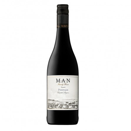 Вино Man Bosstok Pinotage Coastal Region красное сухое 14% 0,75л slide 1