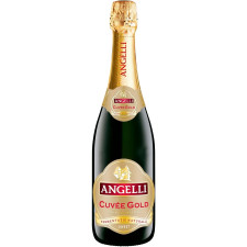 Вино ігристе Angelli Cuvee Gold біле солодке 10,5% 0,75л mini slide 1