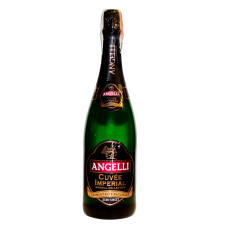 Вино ігристе Angelli Cuvee Imperial біле напівсолодке 10,5% 0,75л mini slide 1