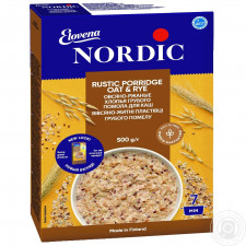 Пластівці Nordic вівсяно-житні з висівками грубого помолу 500г mini slide 1