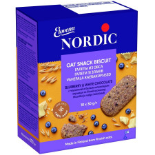 Галети Nordic злакові з чорницею і білим шоколадом 300г mini slide 1