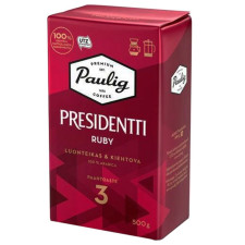 Кава Paulig Presidentti Ruby мелена 500г mini slide 1
