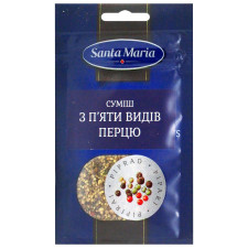 Приправа Santa Maria Суміш 5 перців 25г mini slide 1